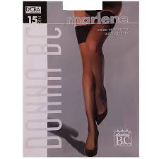 Autoreggente Bc Marlene 1/2 15 den Nero
